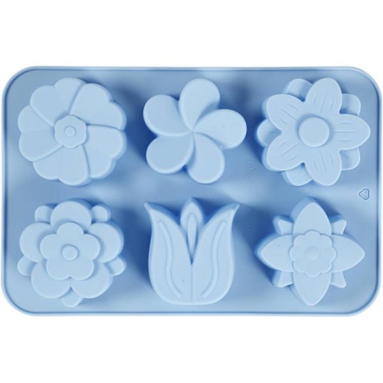 Image de Moule en silicone fleurs