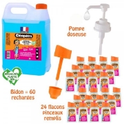 Image de Colle "Océane" lot de 24x80gr + 5 kg avec pompe