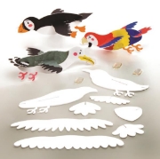 Image de Oiseaux en carton plume, les 10