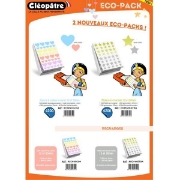 Image de Pack malin 2400 étoiles or et argent