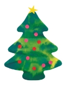 Image de Papier absorbant les sapins de Noël