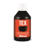 Image de Peinture tissu noir 250 ml