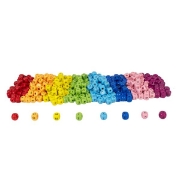 Image de Perles en bois colorées - Alphabet