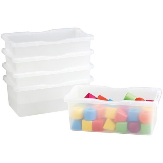 Image de Petits bacs incolores par 5