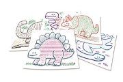 Image de Plaques à traces Les dinosaures, les 6