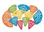Image de Pochoirs fractions Mandala