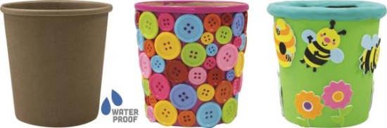Image de Pots de fleurs en carton, les 10