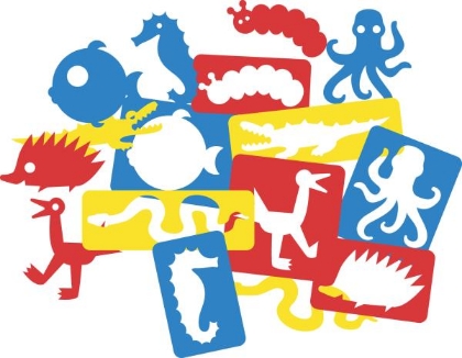 Image de la catégorie Pochoirs, plaques à traces