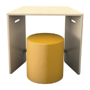 Image de Pouf rond 43 cm