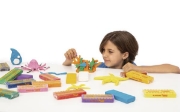 Image de Pâte à modeler Plastilina bleue