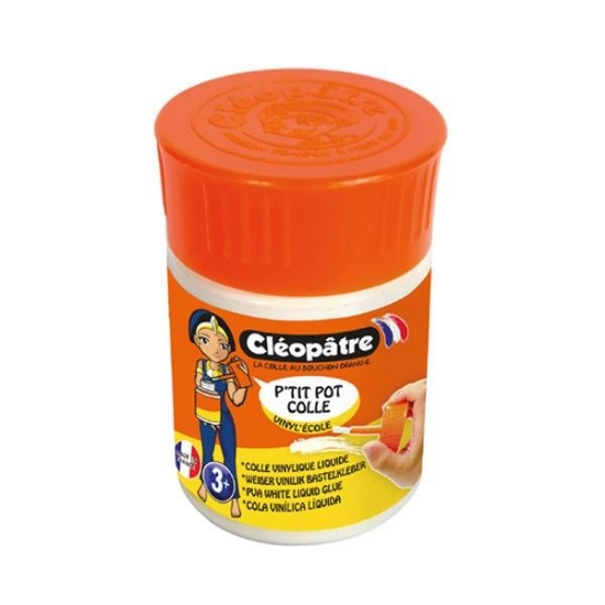 Image de P'tit pot de colle "Vinyl'Ecole", 50gr