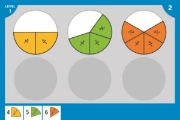 Image de Puzzles tartes de fractions