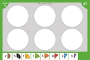 Image de Puzzles tartes de fractions