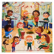 Image de Puzzle en bois "l'orchestre", 81 pièces