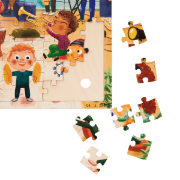 Image de Puzzle en bois "l'orchestre", 81 pièces