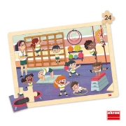 Image de Set de 4 puzzles mon école inclusive