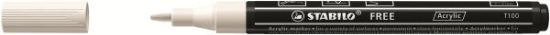 Image de Stabilo free acrylic T100, Blanc