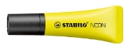 Image de Marqueurs surligneurs Stabilo néon jaune, les 3