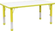 Image de Table rectangulaire Pino, Hauteur réglable, Taille 0-3, olive