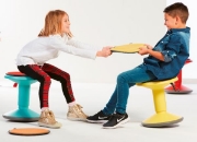 Image de Tabouret Uppsala Junior bleu