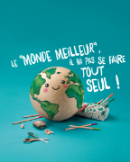 Image de Ardoise 100% carton SMILING PLANET