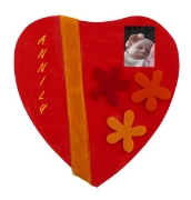 Image de Châssis entoilé forme coeur