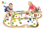 Image de Circuit de train en bois
