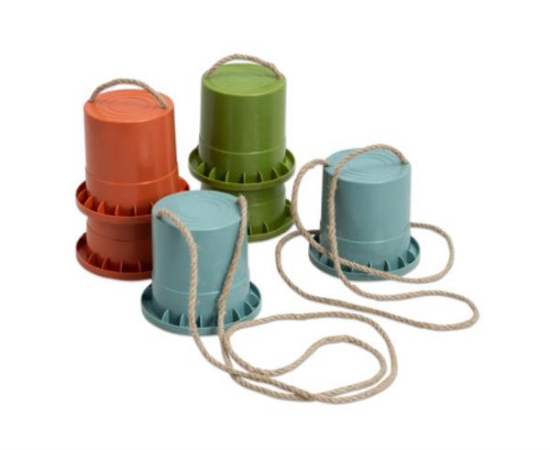 Image de Echasses TreeNside, les 3 (vert-turquoise-corail)