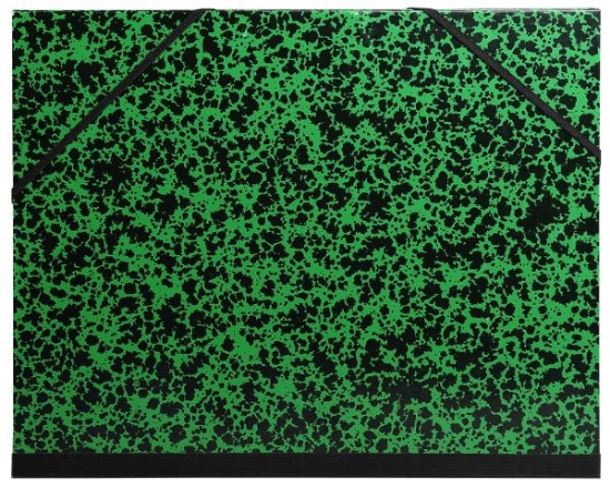 Image de Farde à dessin en carton rigide vert 61 x 81 cm