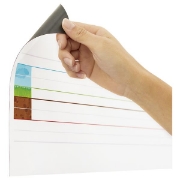 Image de Bande lignée magnétique repositionnable - Lot de 2