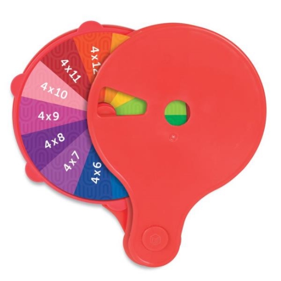 Image de Développement de compétences ! Roue de quiz sur la multiplication