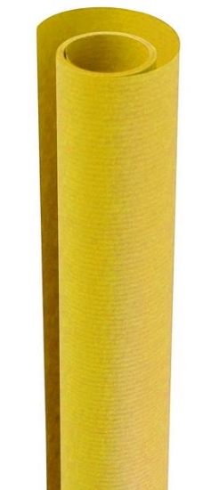 Image de Papier Kraft en rouleau - Jaune