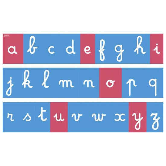 Image de Tracés rugueux muraux - Lettres cursives