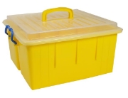 Image de Bac en plastique jaune