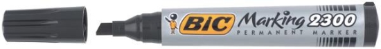 Image de Marqueur à alcool Bic ECOlutions pointe biseautée noire