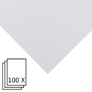 Image de Papier bristol blanc Q.10 180 gr, 100 feuilles