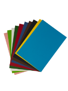 Image de Carton photo A4 300 gr, couleurs assorties, paquet de 50 feuilles