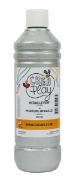 Image de Écogouache métallisée 500 ml argent