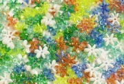 Image de Perles fleurs 6 couleurs, les 375