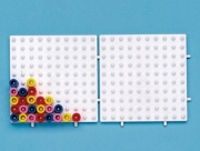 Image de Perles mosaico maxi : 10 grilles carrées