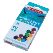 Image de Pastels à l'huile solubles à l'eau, set de 12
