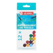 Image de Pastels à l'huile solubles à l'eau, set de 12