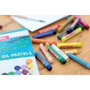 Image de Pastels à l'huile solubles à l'eau, set de 12