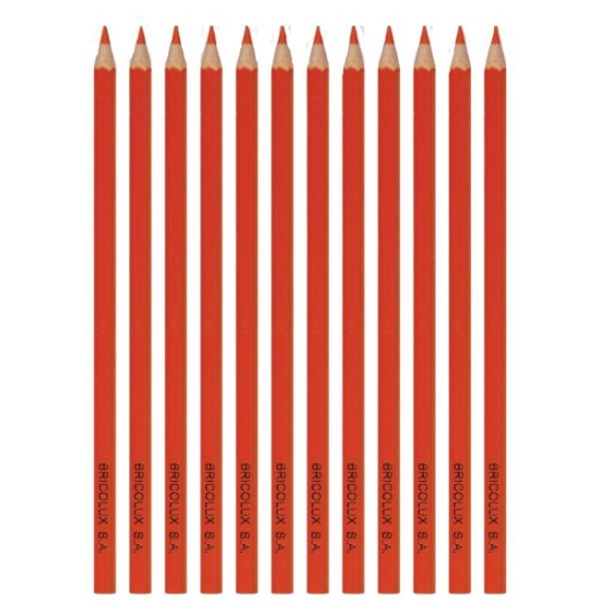 Image de Crayons couleur orange, pochette de 12