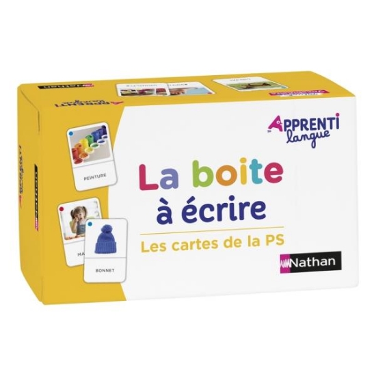 Image de Apprentilangue - La boîte à écrire - Complément les mots de la PS