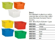 Image de Armoire M bouleau pour bacs plastique