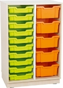 Image de Armoire M pour bacs en plast. avec 1 séparateur