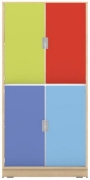 Image de Armoire XL avec 3 étagères