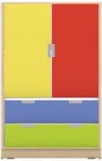 Image de Armoire L avec 2 étagèreS