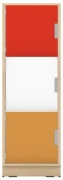 Image de Armoire étroite L avec 2 étagères